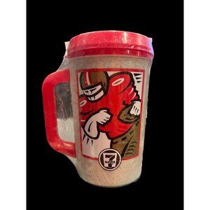 Vintage NFL San Francisco 49ers 7-11 Aladdin Plastic Thermos Sealed NOS Football